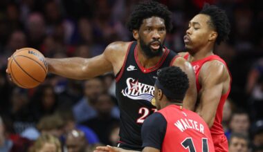 Complete injury report for Joel Embiid, Sixers vs. Raptors at home