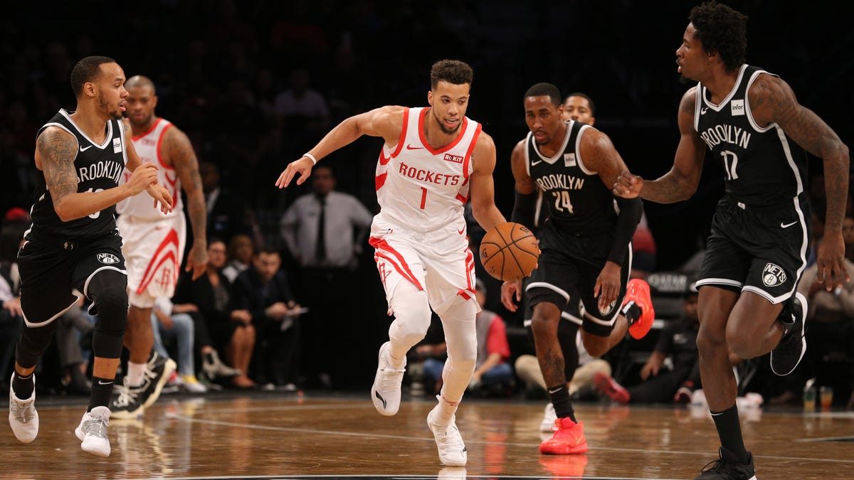 Rockets jersey history No. 1