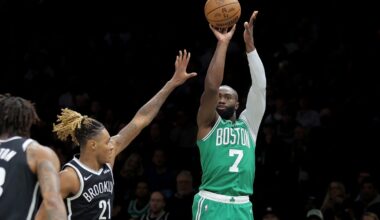 The Celtics recorded their 9th straight win over the Nets