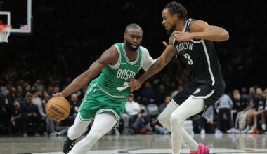 Jaylen Brown on how rough first half vs. Nets led to Celtics win