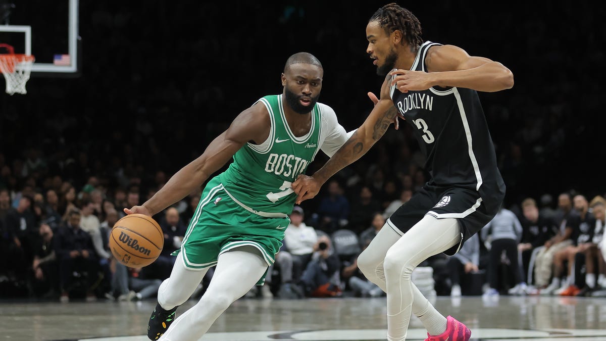 Jaylen Brown on how rough first half vs. Nets led to Celtics win