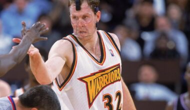 Warriors jersey history - No. 32