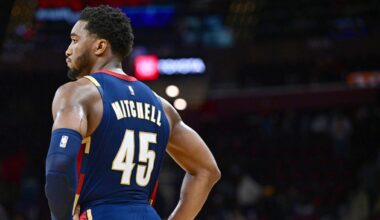 Cleveland Cavs' Donovan Mitchell on idea of being NBA's leading scorer