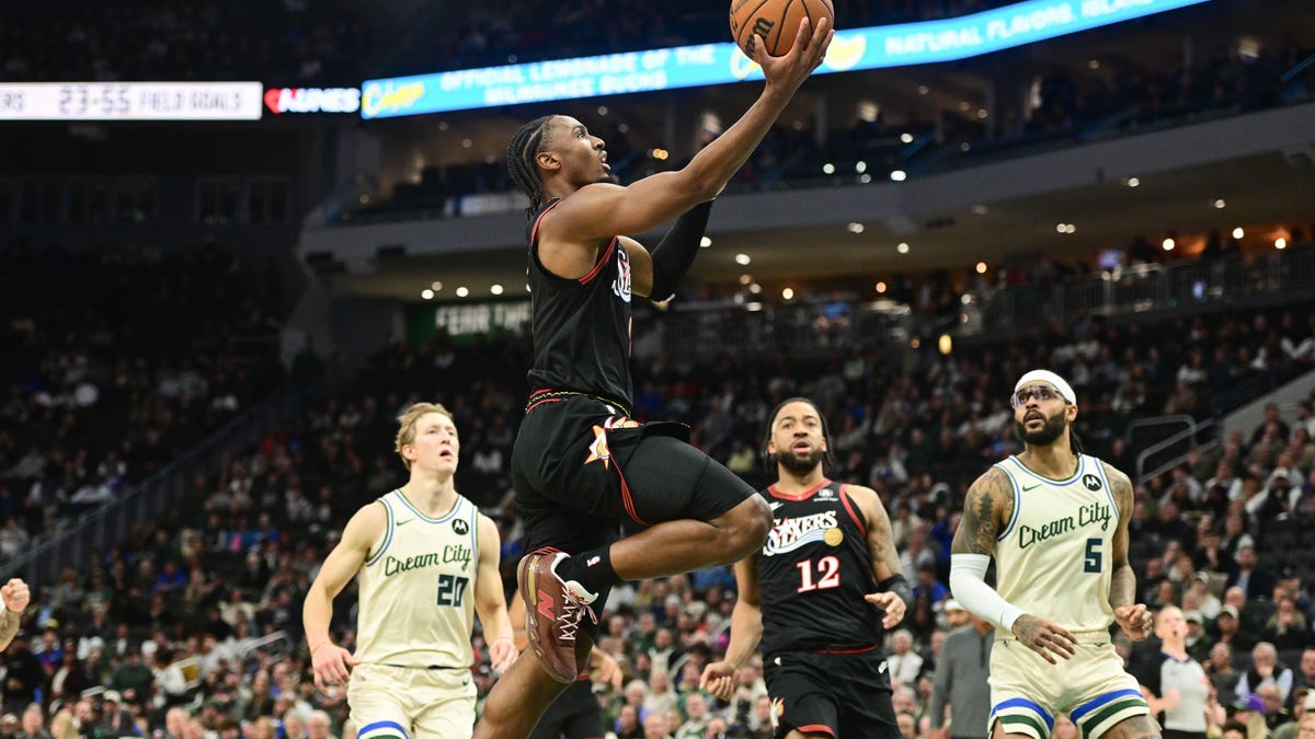 76ers' Paul George explains wanting to make life easy for Tyrese Maxey