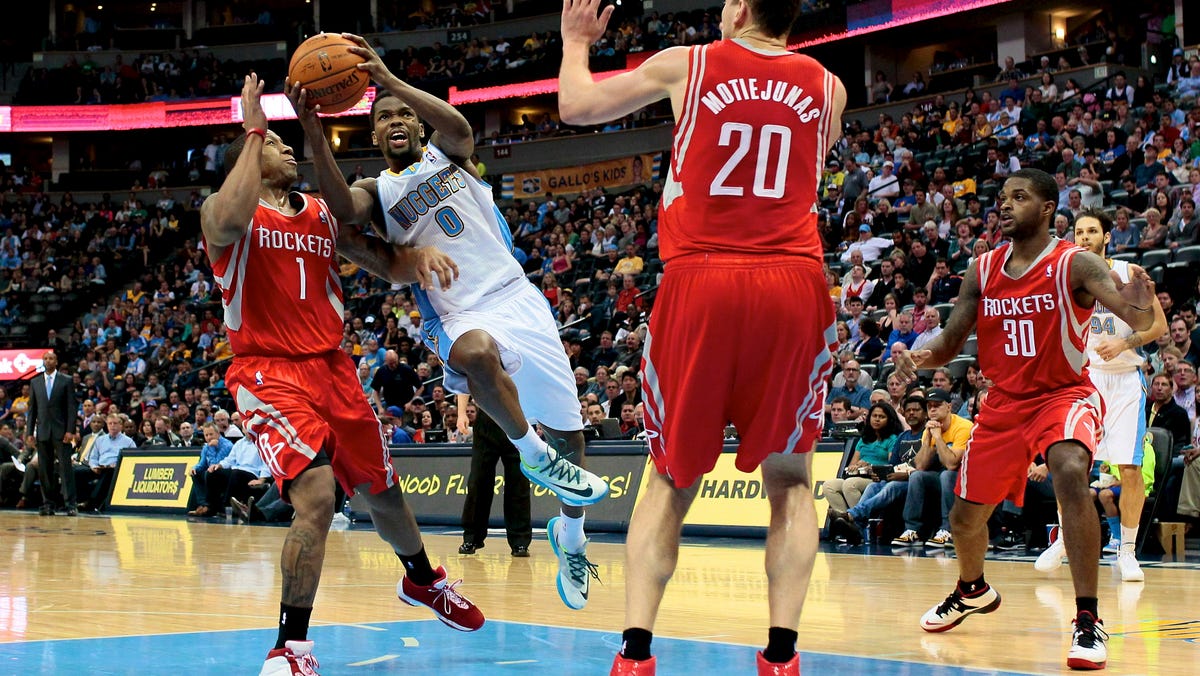 Rockets jersey history No. 1