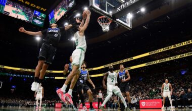 The Celtics bounced back with a home win over the Magic