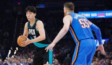 Full injury report for Sunday's Thunder vs. Trail Blazers matchup