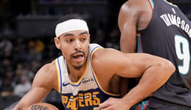 Pacers' Andrew Nembhard questionable with quad contusion vs. Wizards