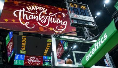 Celtics face a tough stretch, and what we're thankful for this year