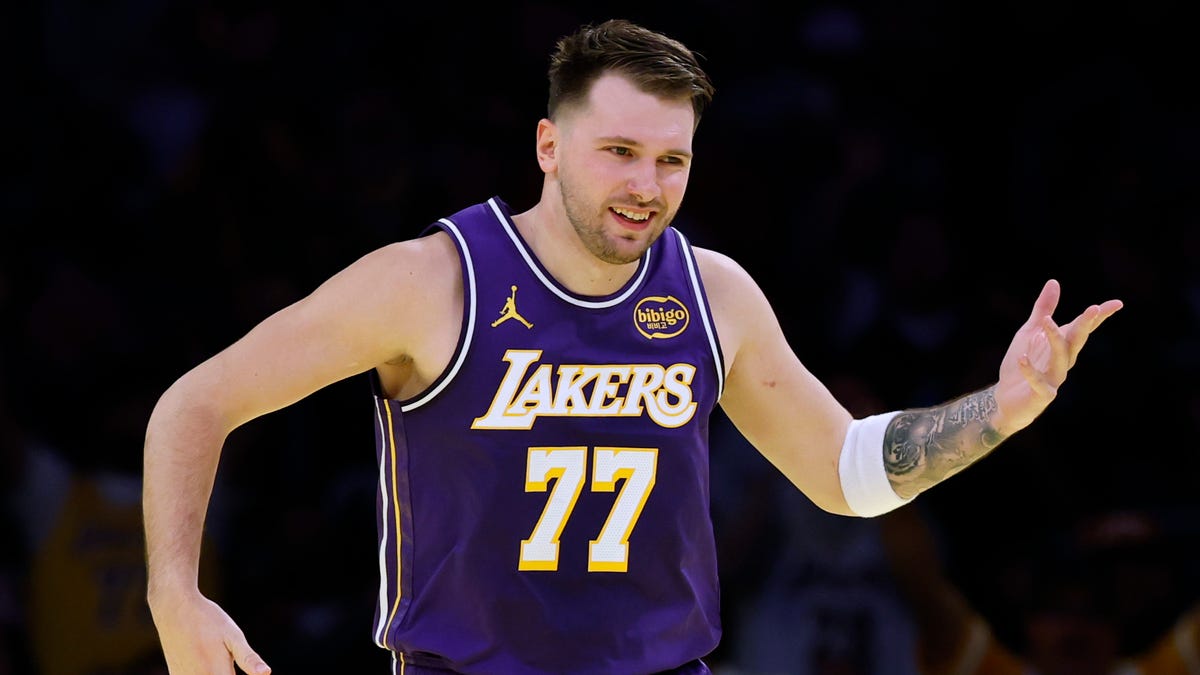 Luka Doncic points tonight, Clippers vs Lakers stats, box score