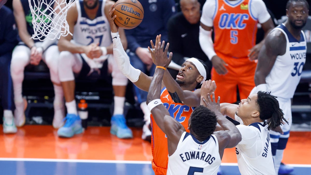 SGA scores 40 as Thunder fends off Timberwolves in NBA Cup group play