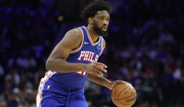 Complete injury report for Joel Embiid, Sixers vs. Nets on the road