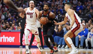 Final playing status for Paul George vs. Nets