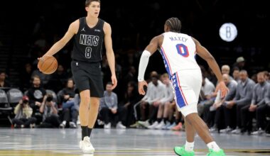 Egor Demin drops 23 in tough NBA Cup loss to 76ers