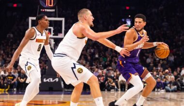 Booker, Phoenix Suns continue tough stretch, fall to Jokic, Nuggets