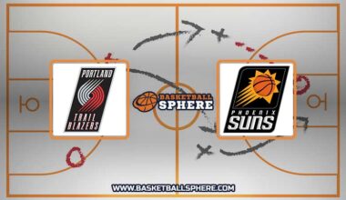 Portland Trail Blazers vs Phoenix Suns