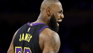 Record-breaking LeBron James returns as LA Lakers down Utah Jazz | Basketball News