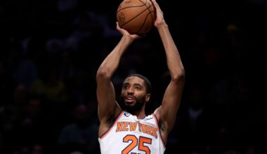 Knicks' Mikal Bridges thankful for 'stepping stone' Nets
