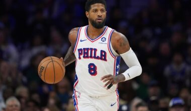 Paul George questionable for 76ers Monday against Clippers