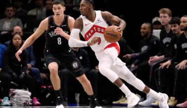 Egor Demin shows growth in career night as Nets fall again at home to Raptors