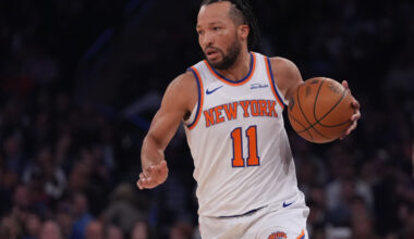 Knicks' Brown on why Brunson was still in when he rolled ankle