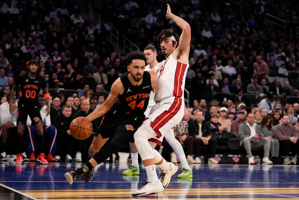 Landry Shamet's career night helps Knicks top Heat