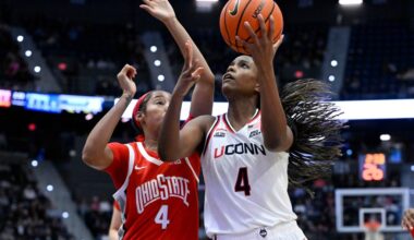 UConn's Blanca Quinonez shows high ceiling in Ohio State win