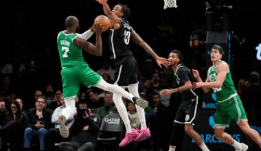 Nets start strong but eventually fall to Jaylen Brown, Celtics