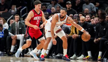 Dillon Brooks leads Phoenix Suns offense despite loss to Houston