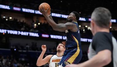 Zion Williamson scores 14 in his return from injury in the Pelicans' 125-118 loss to Denver