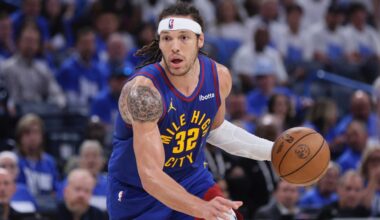 Nuggets' Aaron Gordon exits vs. Rockets due to hamstring strain