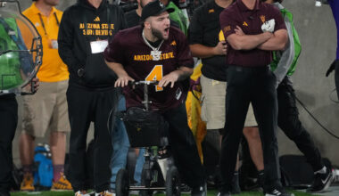 cam skattebo suns nuggets first free throw...