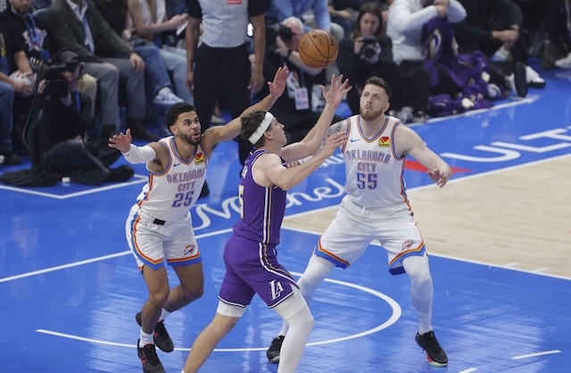 Austin Reaves Has Blunt Assessment Of Lakers' Loss To Thunder