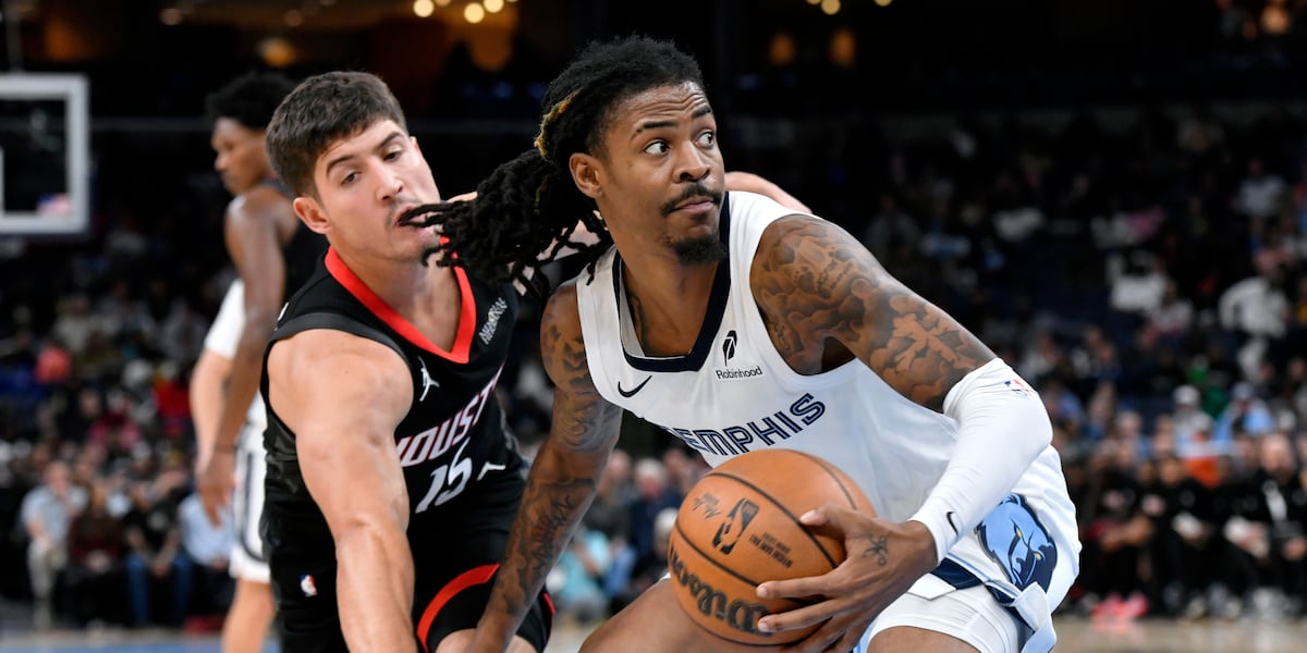 WSMV to carry Memphis Grizzlies games in November, December & January