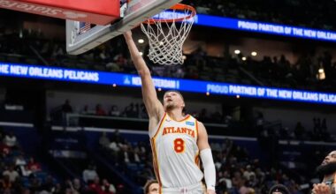 Kristaps Porzingis scores 29 as Atlanta Hawks hand New Orleans Pelicans ninth straight loss