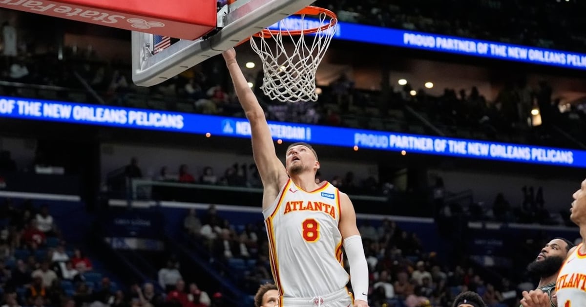 Kristaps Porzingis scores 29 as Atlanta Hawks hand New Orleans Pelicans ninth straight loss