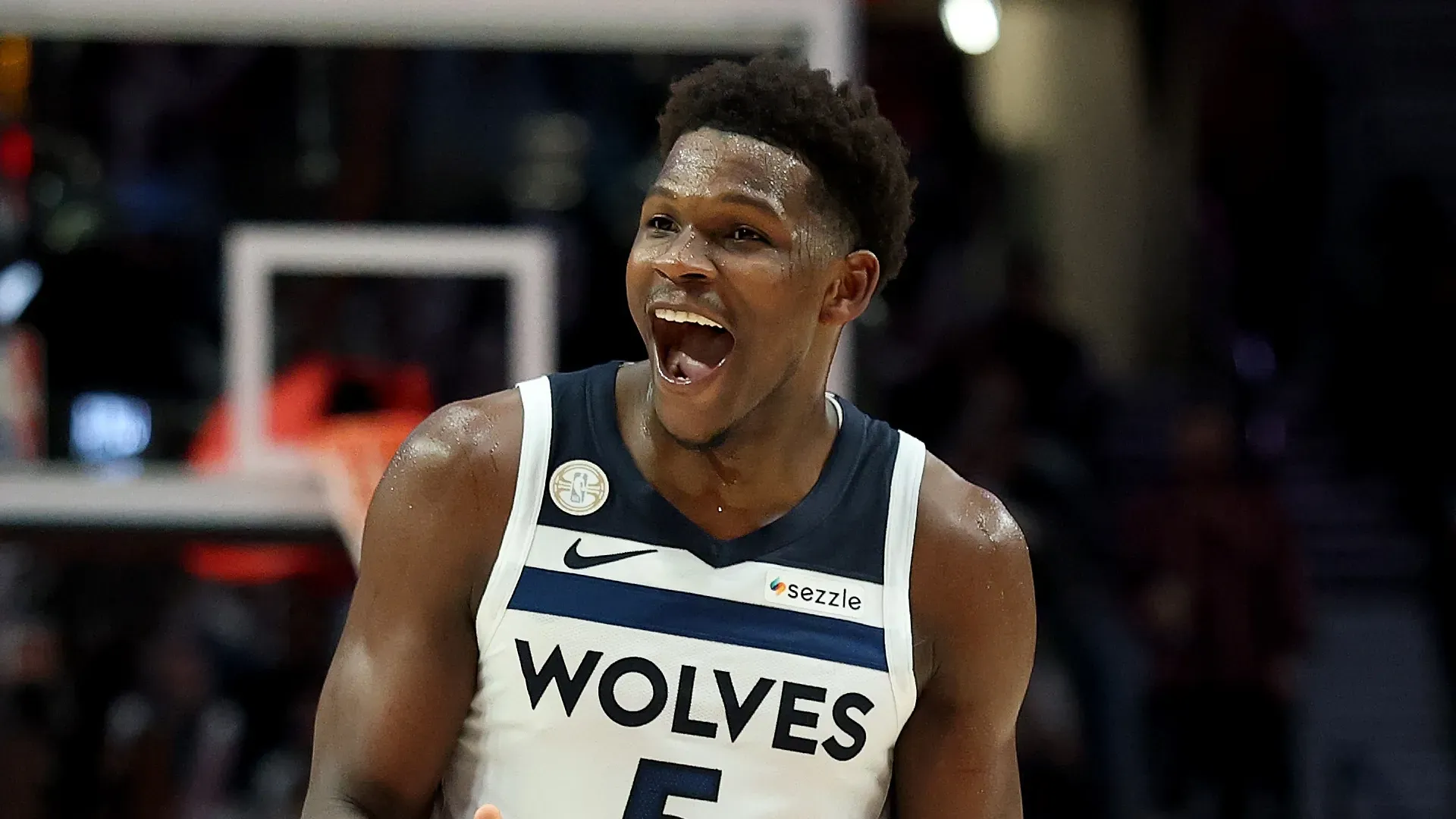 Anthony Edwards of the Minnesota Timberwolves.