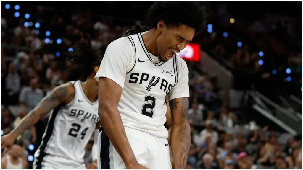 Dylan Harper of the San Antonio Spurs – Ronald Cortes/Getty Images