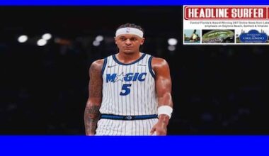 Orlando Magic's Paolo Banchero out with a groin injury / Headline Surfer