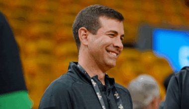 Boston Celtics President of Basketball Operations, Brad Stevens