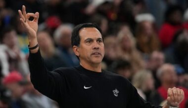 Erik Spoelstra gets 800th win, Tyler Herro scores 29 and Miami Heat edge Milwaukee Bucks in NBA Cup matchup