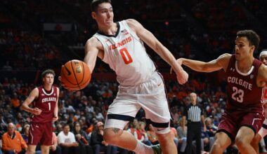 Illini freshman David Mirković responds