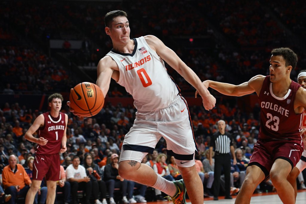 Illini freshman David Mirković responds