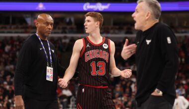 Kevin Huerter tossed in 143-107 loss to Miami Heat