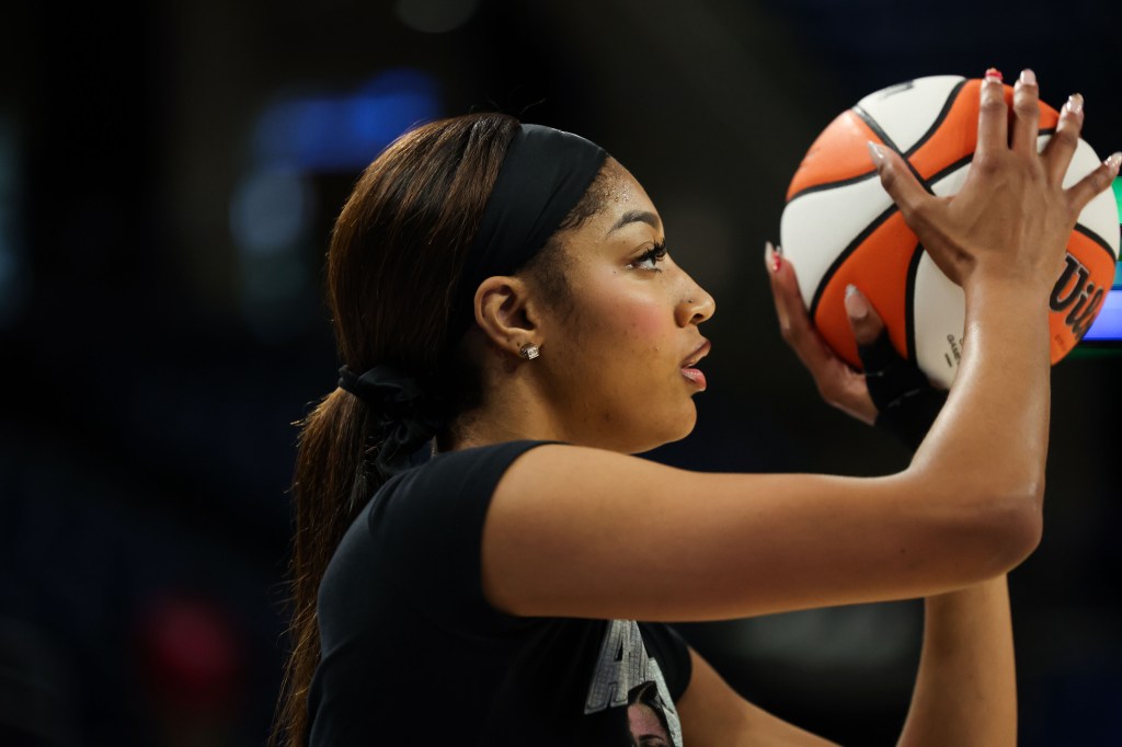 Angel Reese goes for gold