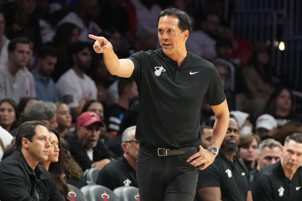 All right buttons so far for Miami Heat's Erik Spoelstra?