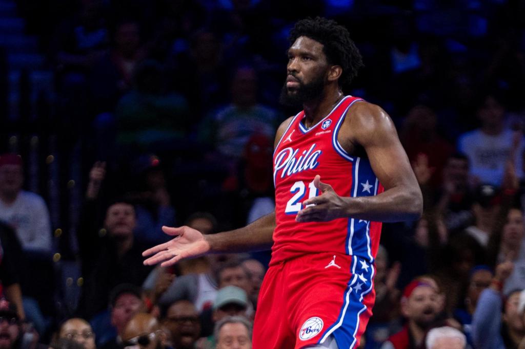 76ers' Joel Embiid fined $50,000 for a lewd gesture vs. Boston