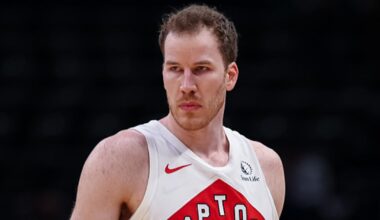 Toronto Raptors’ Jakob Poeltl (injury management) out vs. Philadelphia 76ers