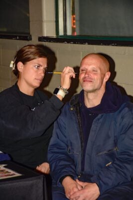 Pacers Sports & Entertainment (PS&E) Community event, feeding members of the Indianapolis community, in November of 2025 at Gainbridge Fieldhouse. Photo taken by Tiffany Nmose.