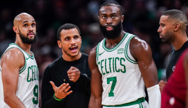 Jaylen Brown, Derrick White Pop Up On Injury Report Before Timberwolves Clash